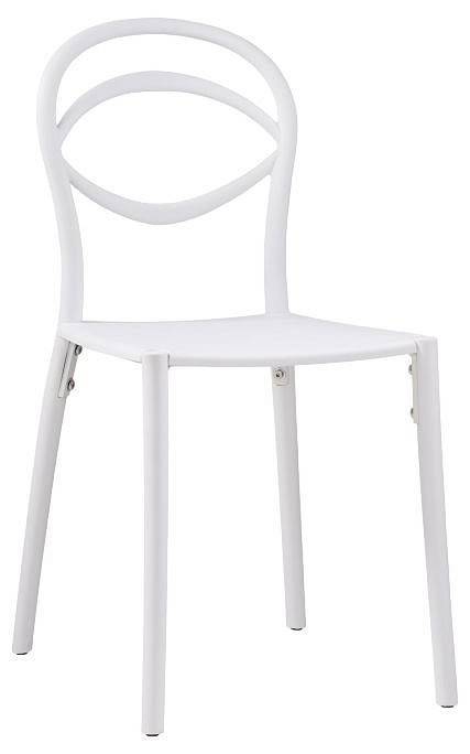 Стул Woodville Simple 15739 белый, белый
