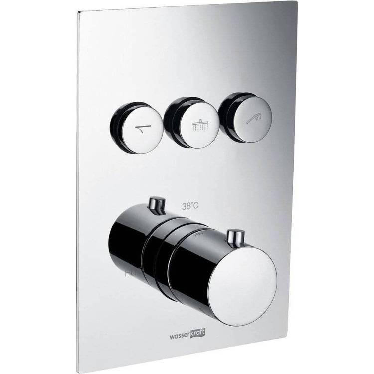 Смеситель Wasserkraft Neime 1944 Thermo термостатический, с внутренней частью