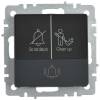 Кнопка звонка IEK Brite BR-V14-2-10-K53 графит фото 5