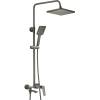 Душевая стойка Avrora Grand AV3840 со смесителем, графит