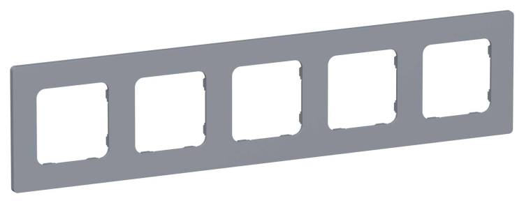 Рамка 5-постовая IEK Flite FI-M52-32-20-K35 маренго