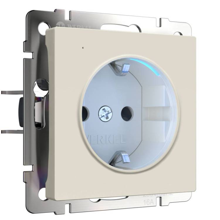 Розетка с подсветкой Werkel W1171462