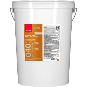 Огнезащитная интерьерная краска для древесины Neomid 040 25 кг