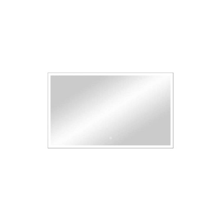 Зеркало Continent Frame Silver Standart ЗЛП83 1000x700 ,серебряный