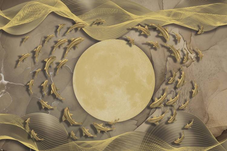 Фреска Ortograf Artline 34569 Golden waves Сахара FS