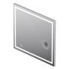 Зеркало AM.PM Gem 80 с LED-подсветкой, часами и косметическим зеркалом фото 10