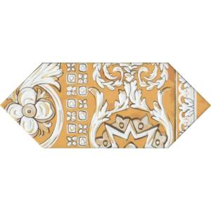 Декор Kerama Marazzi Алмаш HGD\B513\35000 2 Желтый 14x34