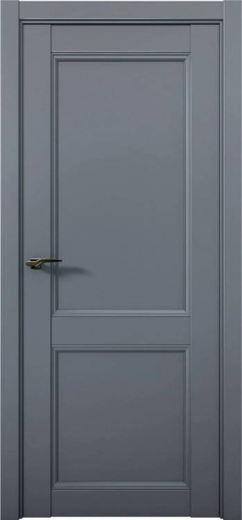 Межкомнатная дверь глухая Brandoors Prime B25 Полотно Антрацит 2000х600