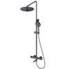 Душевая стойка Wonzon & Woghand WW-88739902-BGM с термостатом, темный графит