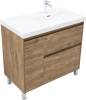 Тумба с раковиной Aquanet Nova Lite 2.0 90 R 365930 Дуб рустикальный фото 3