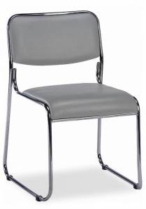 Стул Everprof Fix Chrome 15988, EP-Fix Chrome PU Grey Серый