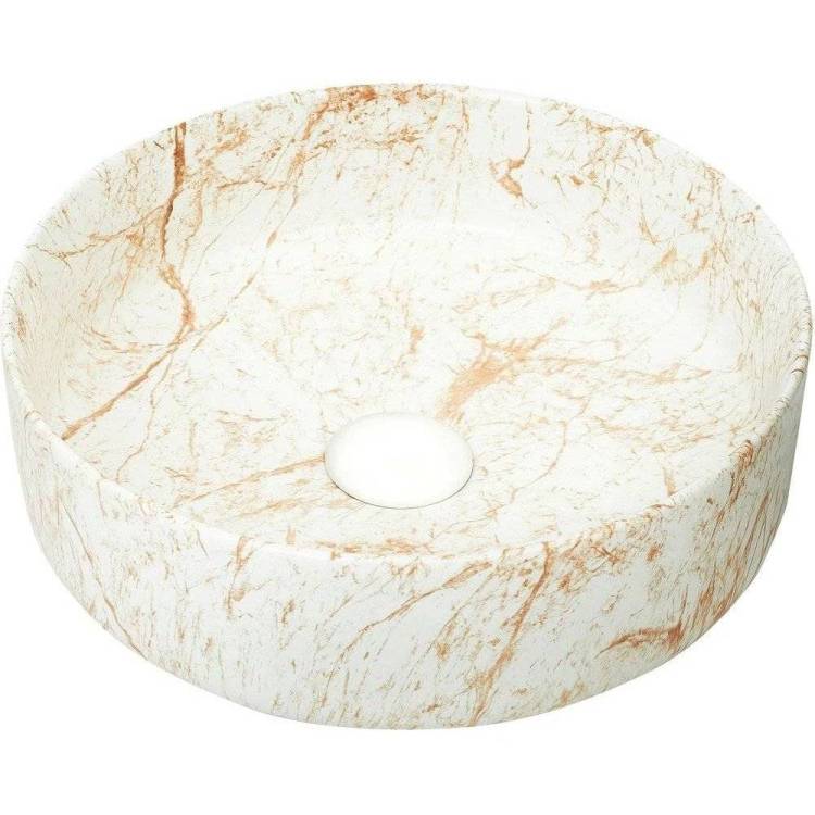 Раковина Weltwasser WW Elbach 10000004542 3134 M829 35 см, под мрамор, бежевая