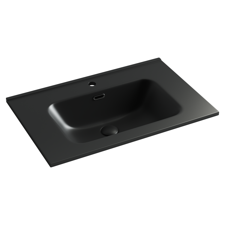 Раковина Ceramica Nova Element CN7007MB черный матовый, 71x46.5