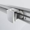 Душевая дверь в нишу Vincea Garda VDS-1G120CLBN профиль брашированный никель, стекло прозрачное, 120x190 фото 3
