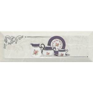 Декор Monopole Petra Pranzo Silver C 10x30