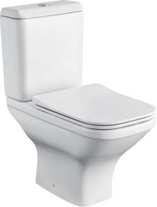 Унитаз-компакт Santek Лайн 1WH501573 безободковый