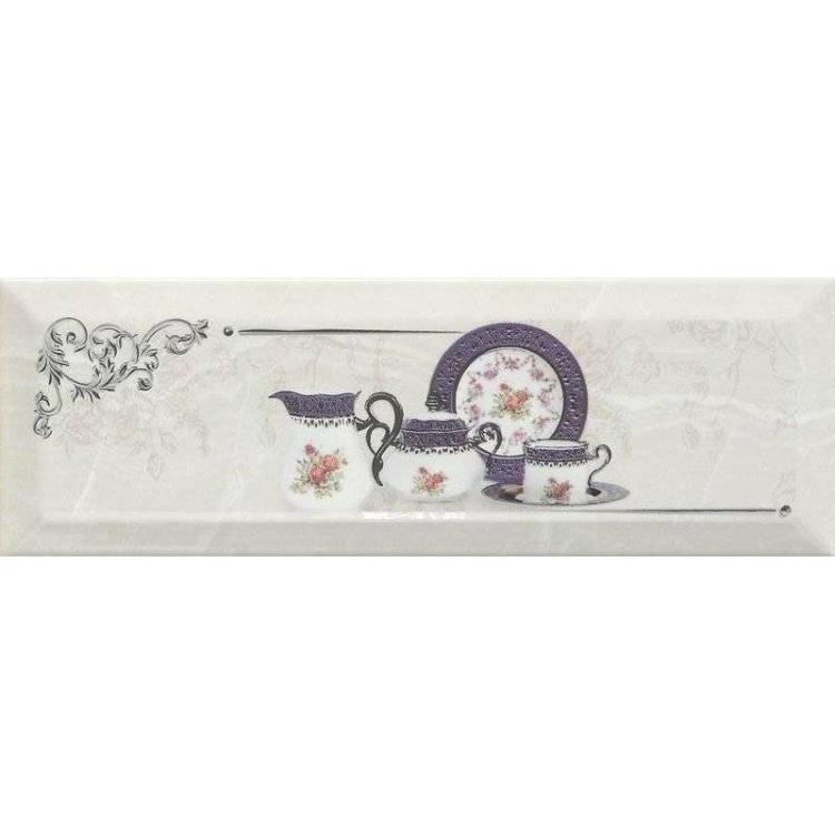 Декор Monopole Petra Pranzo Silver C 10x30