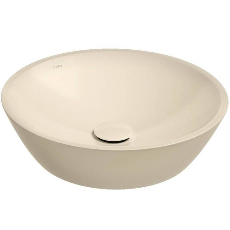 Раковина Isvea SistemaY Soft 10SY66045SV-2K 45 см, слоновая кость матовая