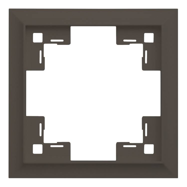 Одноместная рамка Rikett Classic 35910 CP капучино