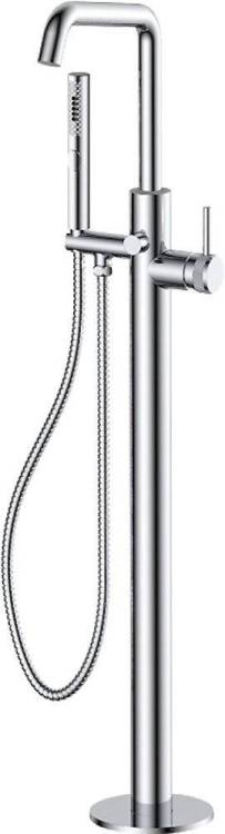 Смеситель для ванны с душем Allen Brau Priority 5.31008-00 С ВНУТРЕННЕЙ ЧАСТЬЮ, напольный, хром