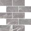 Мозаика Kerranova Marble Trend K-1006/LR/m13 Silver River 30.7х30.7x10