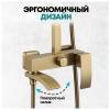 Душевая стойка Grocenberg GB7007-1MG матовое золото фото 9