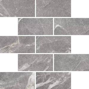 Мозаика Kerranova Marble Trend K-1006/LR/m13 Silver River 30.7х30.7x10