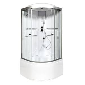 Душевая кабина AvaCan L610EL с электрикой, 100x100x215