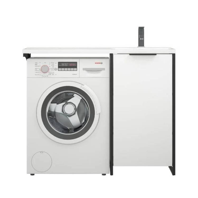 Тумба под раковину Corozo Гера 110 D SD-00001908 напольная, белый