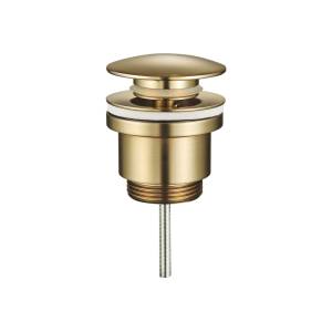 Донный клапан Rose RS31G, золотой сатин