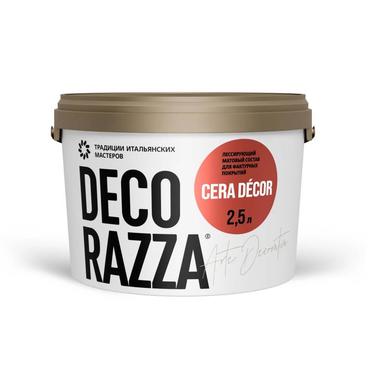 Лессирующий состав Decorazza Cera Decor 2.5 л