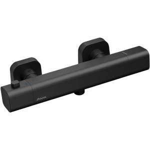 Смеситель Ravak 10° X070154 Free термостатический, черный матовый