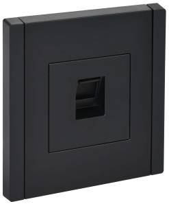 Розетка компьютерная RJ45 IEK Forte&Piano FP-K10-2-K02 черный