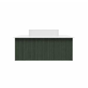 Тумба с раковиной La Fenice Terra Grigio NFNC-01-TER-G-100-3-M-GG серо-зеленая матовая, 100 см