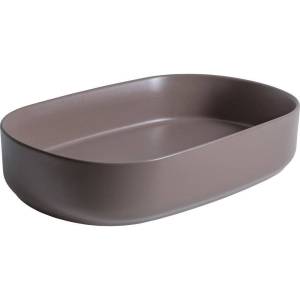 Раковина Allen Brau Fantasy 4.11022.TP Oval 55 см, коричневая