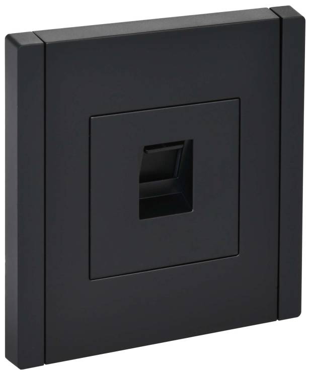 Розетка компьютерная RJ45 IEK Forte&Piano FP-K10-2-K02 черный