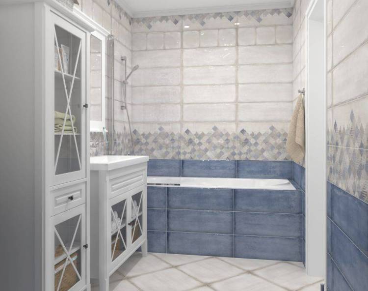 Cersanit Majolica blue