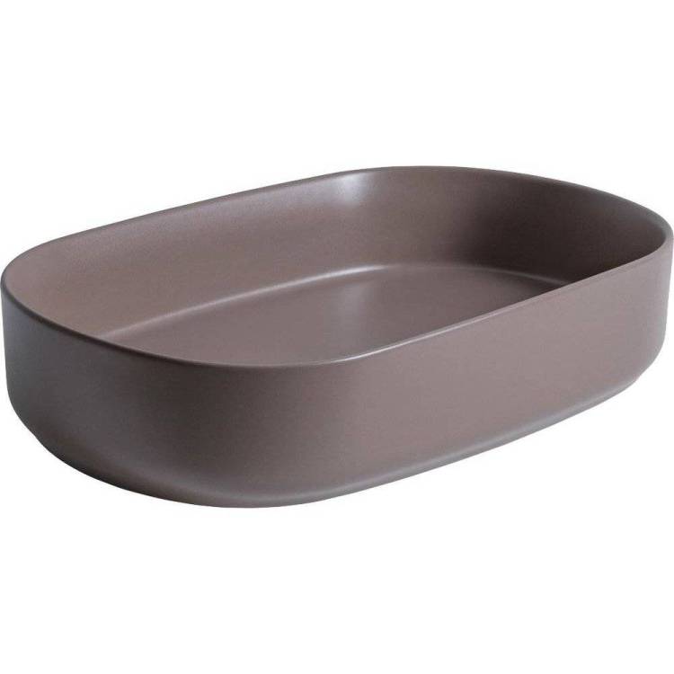 Раковина Allen Brau Fantasy 4.11022.TP Oval 55 см, коричневая