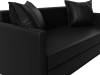 Прямой диван Лига Диванов Лига-011 117469 черный фото 4