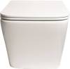 Унитаз подвесной SantiLine SL-5004SM-BD безободковый, с микролифтом фото 2