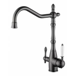Смеситель для кухни Wonzon & Woghand WW-88458006-BGM под фильтр, темный графит