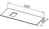 Столешница Allen Brau Infinity 120 L grey structure фото 4
