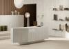 Керамогранит Mirage Elysian BKX1 Travertino Pearly EY 10 SP SQ 120x120 фото 2
