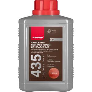 Антисептик невымываемый декоративный Neomid 435 рябина 0.5 кг
