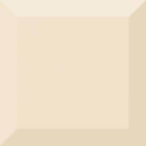 Керамическая плитка Absolut Keramika CUBE KITCHEN Biselado Brillo Crema 10x10