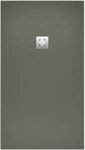 Поддон для душа Allen Brau Priority 8.31010-CGM без накладки, олива, 1600х800