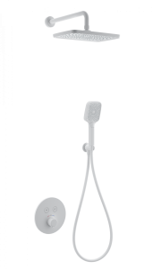 Душевой комплект Wonzon & Woghand WW-D2017-A-MW с термостатом, белый