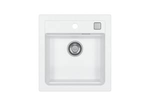 Мойка кухонная Alveus Granital Atrox 20 1131986 Arctic - G11 с сифоном, 47x50