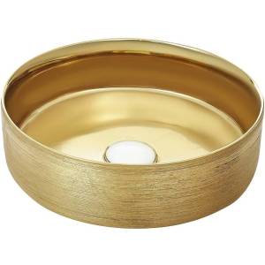 Раковина Weltwasser WW Elbach 10000004539 3134 LSG 35 см, золото