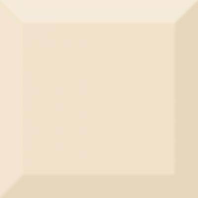 Керамическая плитка Absolut Keramika CUBE KITCHEN Biselado Brillo Crema 10x10